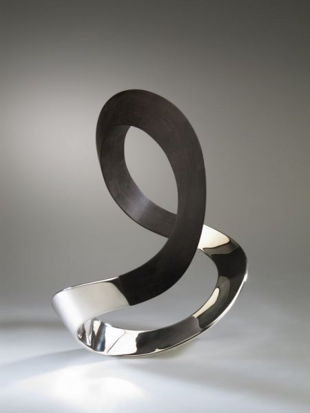 Piece -- materials: silver, ebony; dimensions: 38 x 36 x 35 h cm;