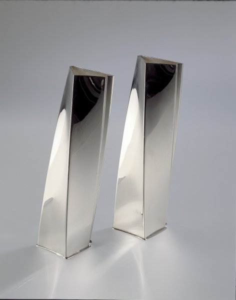 Piece -- materials: silver; dimensions: 8 x 5 x 25h;