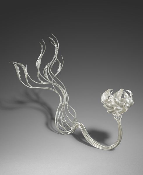 Piece -- materials: Britannia silver; dimensions: 66 x 36 x 51 h cm;