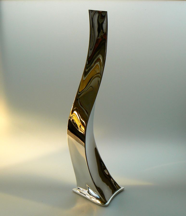 Piece -- materials: silver; dimensions: 15 x 12 x h 50 cm;