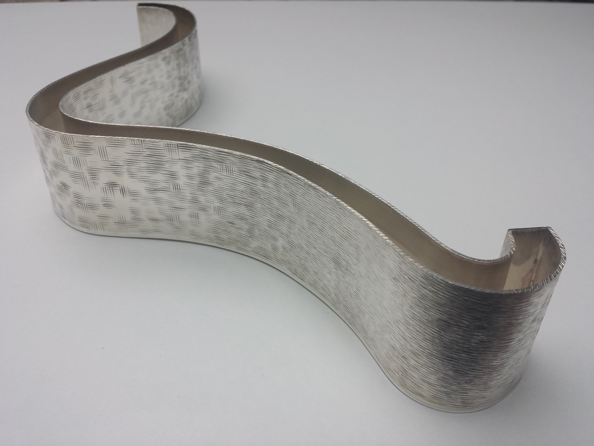 Piece -- materials: silver; dimensions: l 40, h 7 cm;